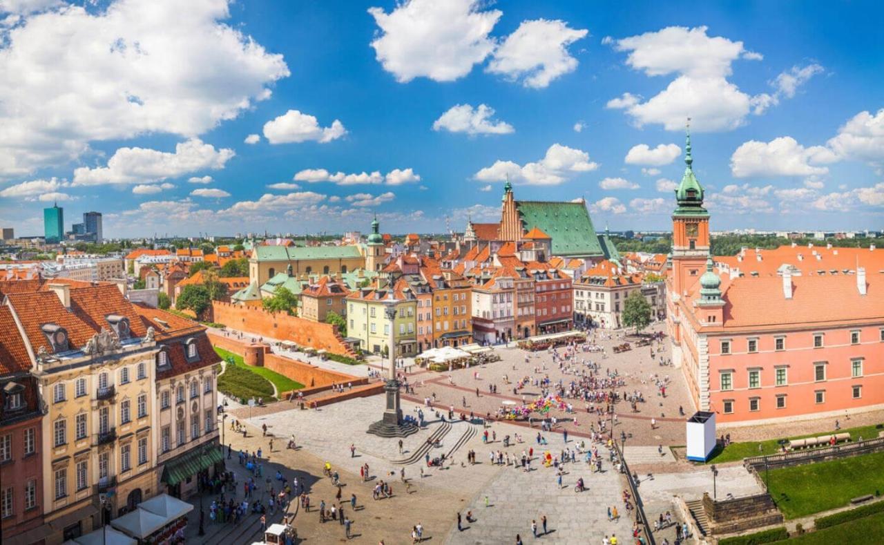 Warsaw Downtown View 3 Rooms 60M2+ Free Garage 2Km Old Town Metro 9Min Tram Esterno foto